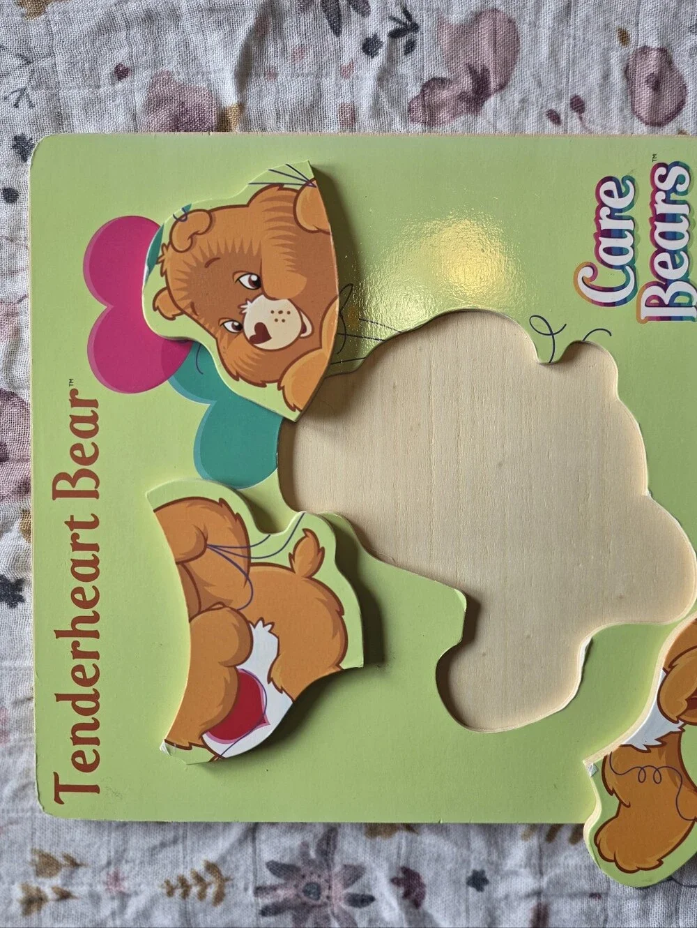 Teanderheart Bear Care Bears Vintage Puzzle